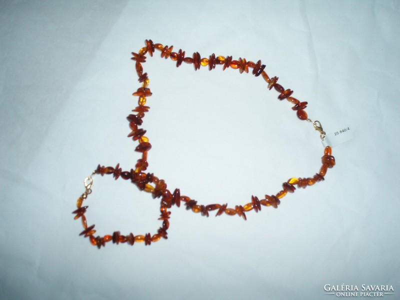 Vintage amber necklace and bracelet added