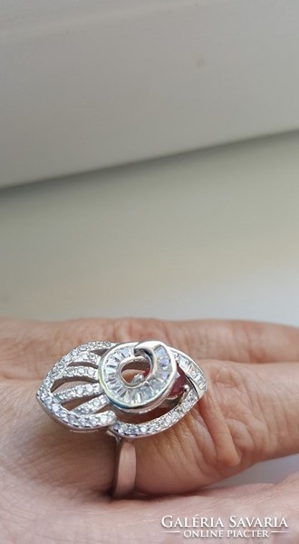 58 As genuine 5.7Gm ruby 925 silver ring