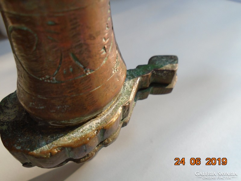 19. Museum Islamic aftaba kumgan Uzbek water vessel from the city of Khiva