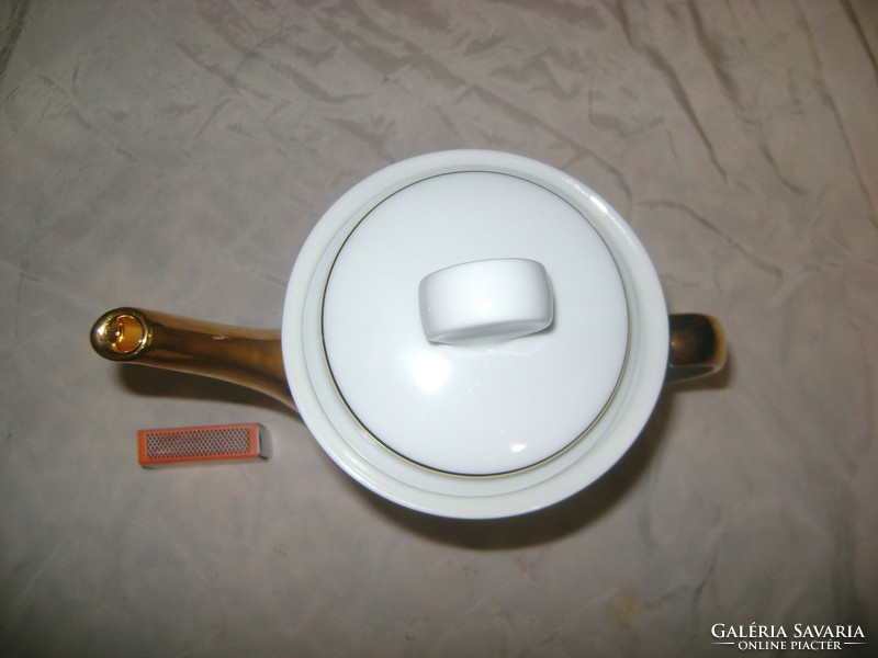 Old porcelain teapot