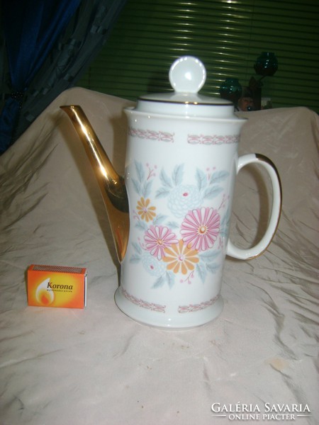 Old porcelain teapot