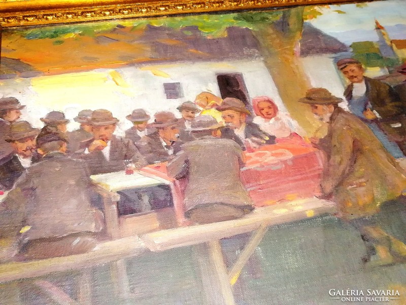 Hódi Géza ( 1881-1942)  Eredeti festménye