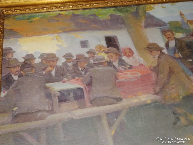 Hódi Géza ( 1881-1942)  Eredeti festménye