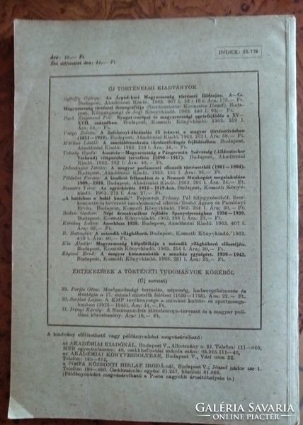 Századok, 1963/5. Szám, alkudható!