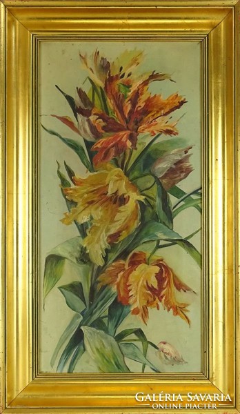 0Q554 Ismeretlen festő : Tulipánok