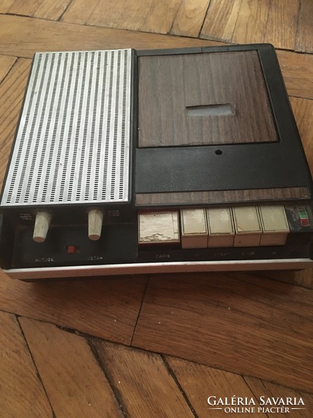 Old cassette recorder