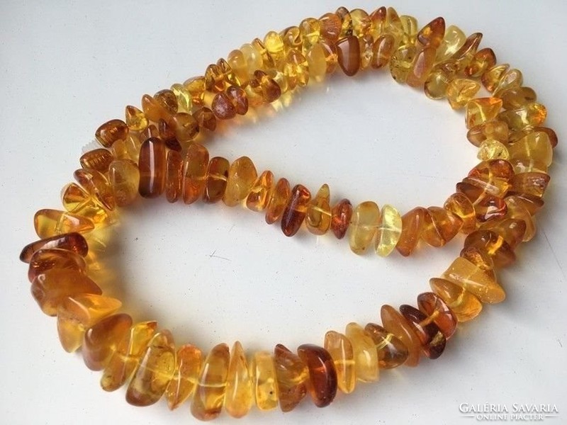Real Baltic amber 48gm 64cm necklace