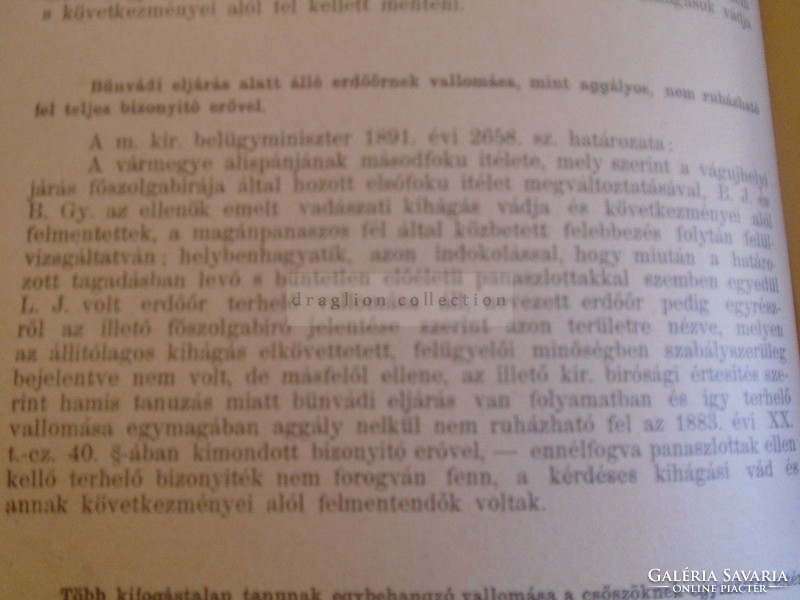 G015 Közigazgatási elvi határozatok egyetemes gyűjteménye: Gyámügy, Népoktatás,Katonaügy 1895 Pallas