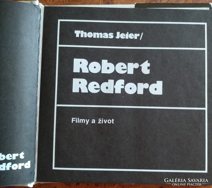 Robert Redford, szlovák nyelvű, rengeteg fotóval illusztrálva, alkudható!