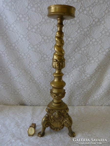 51 Cm. Copper candle holder / empire.
