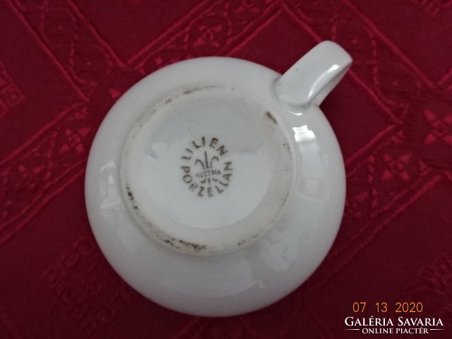 Lilien porcelain austria, coffee cup. It has a diameter of 6.7 cm. He has!