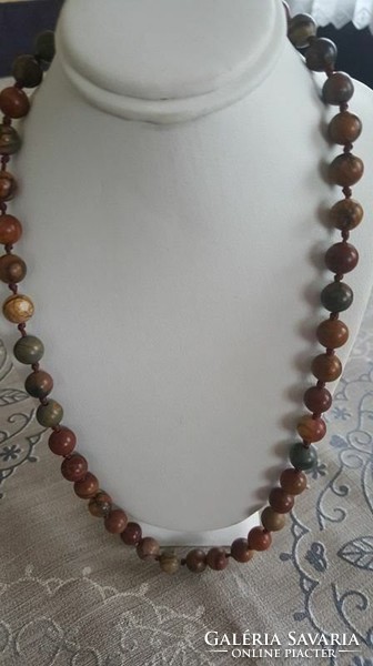 Nice asvany jasper 48.5Cm necklace