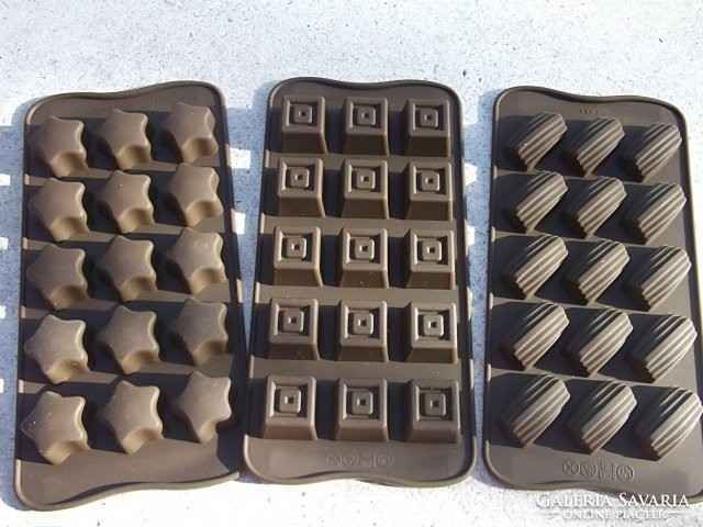 Új-Csokoládé öntőforma-csokoládé készítés többféle forma