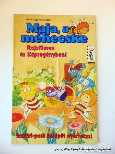 1991 augusztus  /  Maja, a méhecske  /  Képregények :-) SZÜLETÉSNAPRA! Szs.:  16011