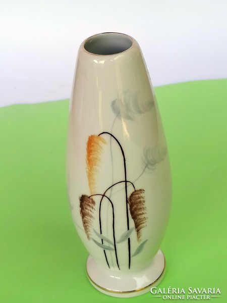 Aquincumi kézzel festett retró váza