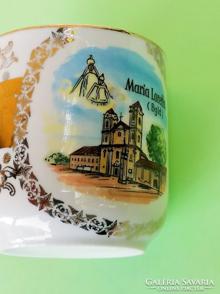 Commemorative cup of the Virgin Mary from the place of farewell