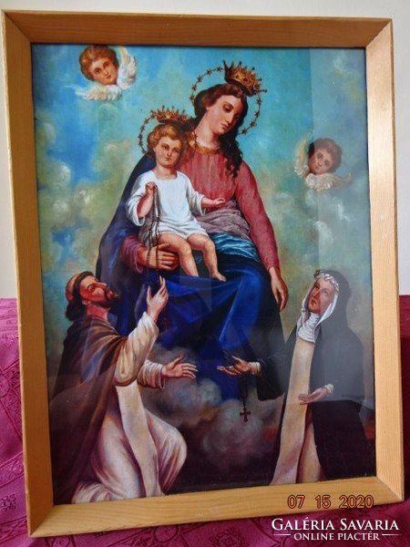 Jesus among the angels, photo. Size 38 x 28 cm. He has!