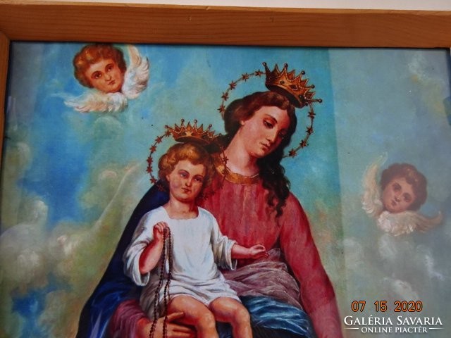 Jézus az angyalok között, fotó. Mérete 38 x 28 cm. Vanneki!