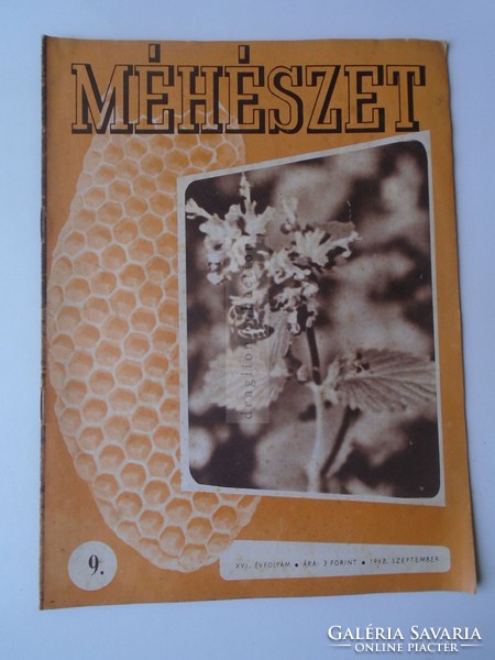 G028.30  Méhészet  -  10 db folyóirat  1968 ls 1976 