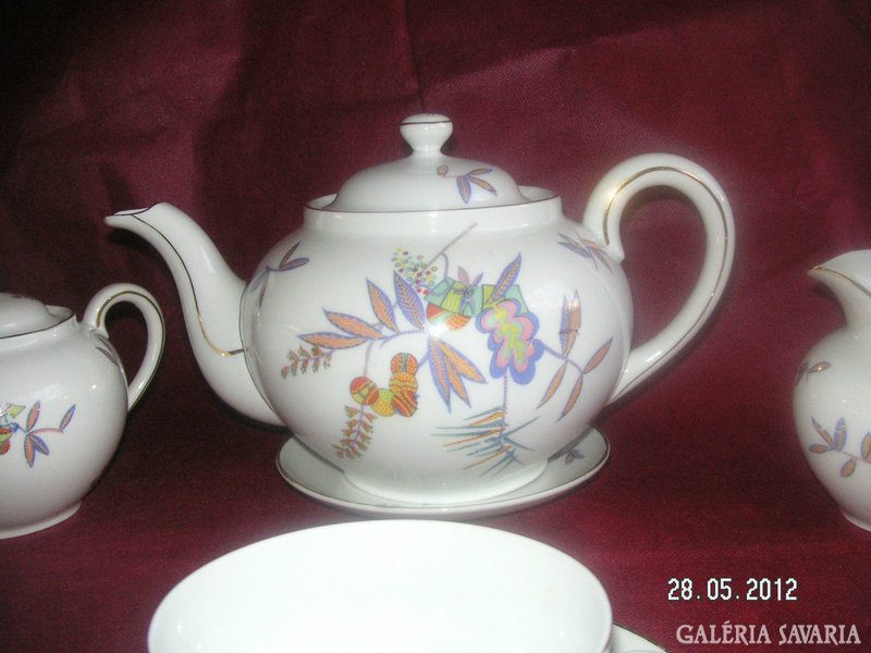 Porcelain tea set, Munich - Schwaben, in nice subdued colors