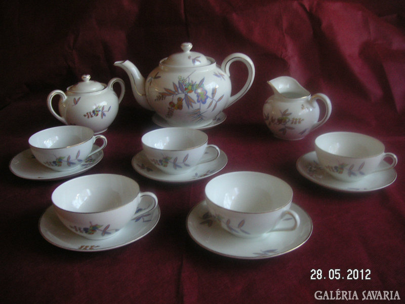 Porcelain tea set, Munich - Schwaben, in nice subdued colors