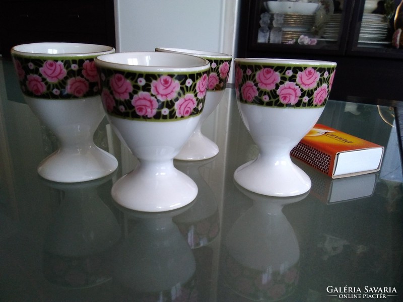Old Victorian Porcelain Egg Cups for Breakfast Soft Eggs!