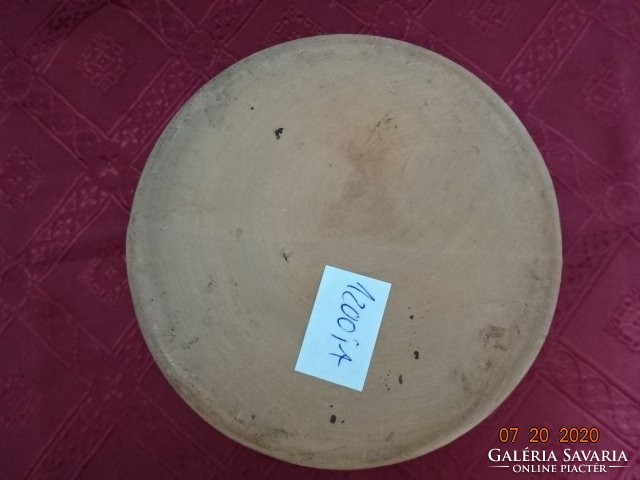 Mázas kerámia sörös kancsó, magassága 12,5 cm. átm 8 cm. 0.5 l Vanneki!