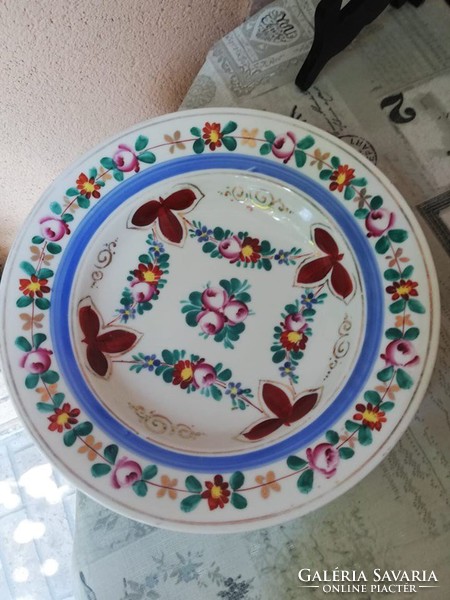 Antique marked porcelain wall plate