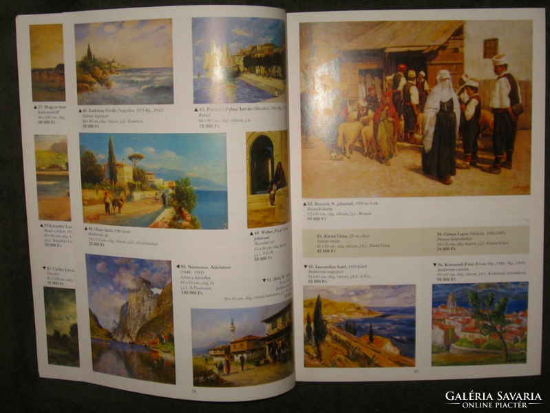 Nagyházi Gallery 28. Paintings and works of art auction catalog 1998-11.3-4.