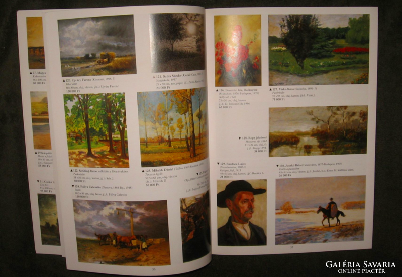 Nagyházi Gallery 28. Paintings and works of art auction catalog 1998-11.3-4.