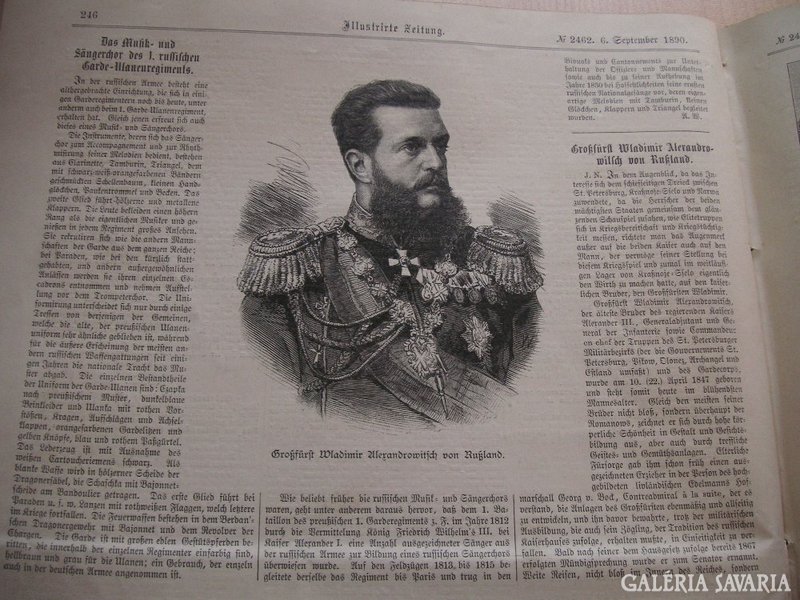 Illustrierte Zeitung , 1890 év  kötve