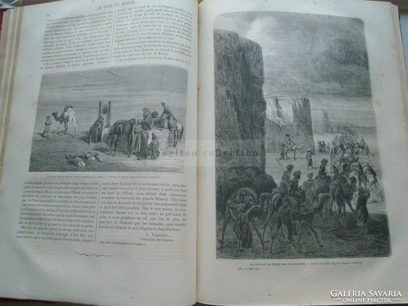 G029-89 Vámbéry Ármin útleírása  üzbegisztáni útjáról  (Teherán, Khiva, Bukhara és Szamarkand) 1863