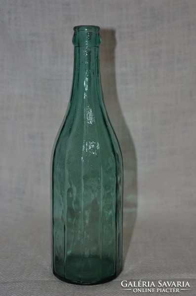 Régi sokszögletű üveg  ( DBZ 00128 )