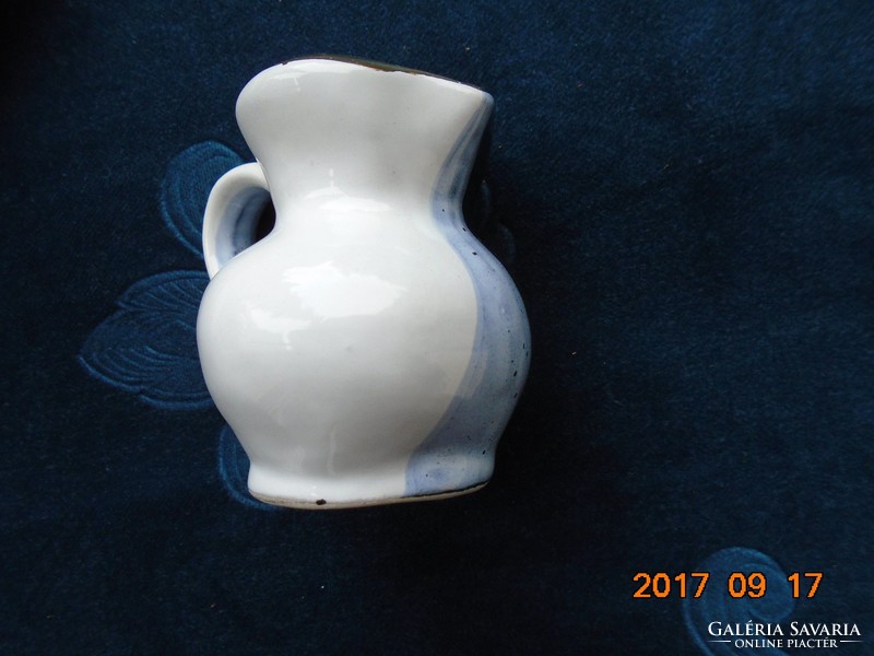 Mid century ceramic jug with the artist's gold signature