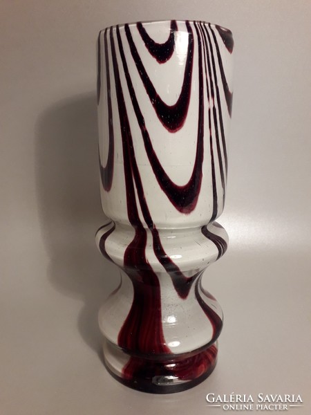 MOST NAGYON LEÁRAZTAM!!! Carlo Moretti üveg váza  eredeti  - 1970-es évek