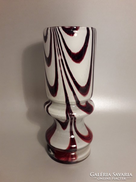 MOST NAGYON LEÁRAZTAM!!! Carlo Moretti üveg váza  eredeti  - 1970-es évek