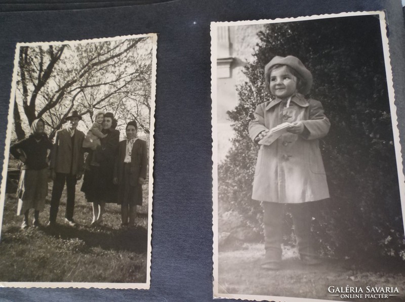 Fotóalbum + 115 KÉP - 1944 -ből, egy katona családja - OSZTRÁK - 115 db képpel
