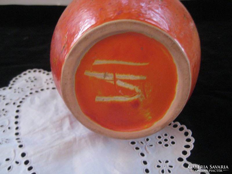 Tófej retro, jug with handle, nice condition, marked 27 cm