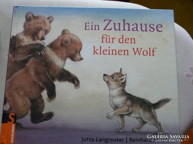 Német nyelvű mesekönyv  maci farkas meséskönyv, ajánljon!