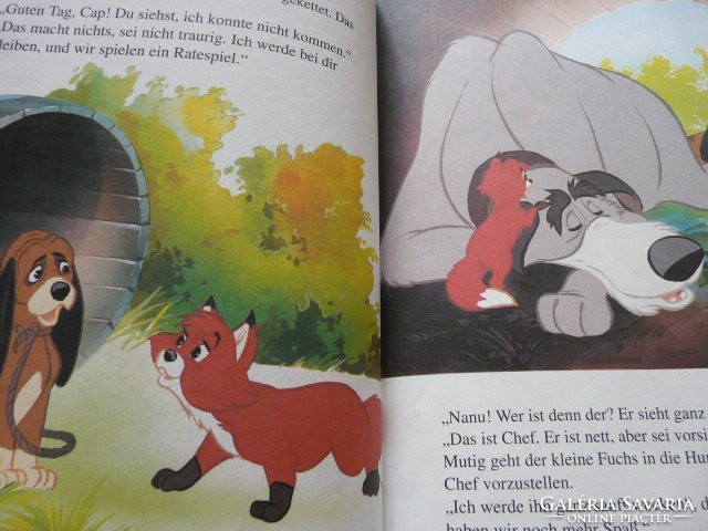 Német nyelvtanulás, mesekönyv Cap és Capper Disney meséskönyv, ajánljon!