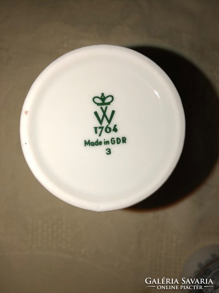Wallendorf porcelán  -  boros készlet