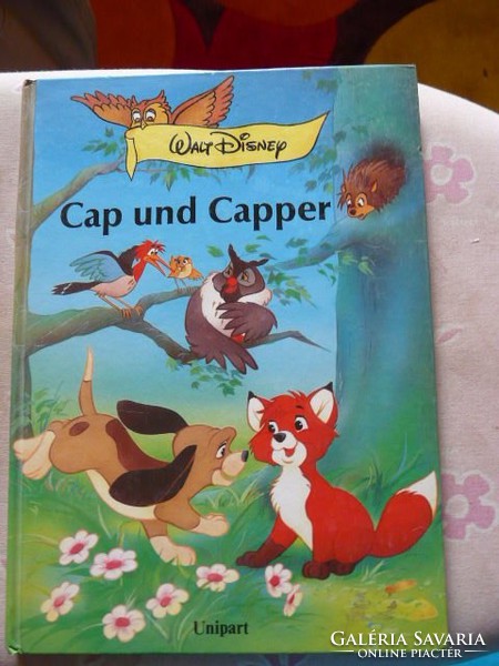 Német nyelvtanulás, mesekönyv Cap és Capper Disney meséskönyv, ajánljon!