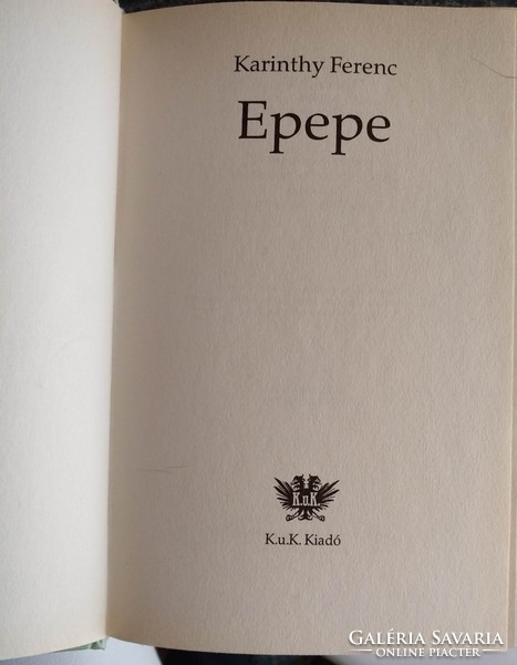 Ferenc Karinthy: Epepe, recommend!