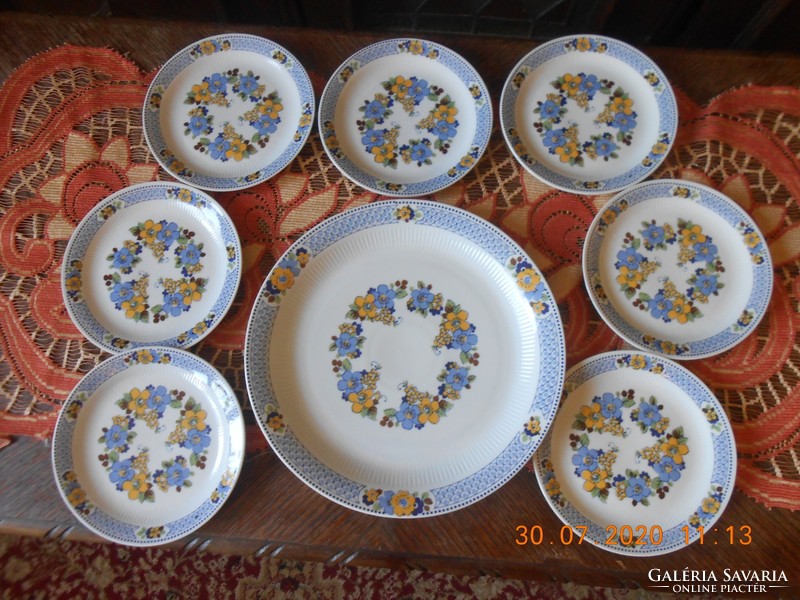 Colditz German porcelain cake set