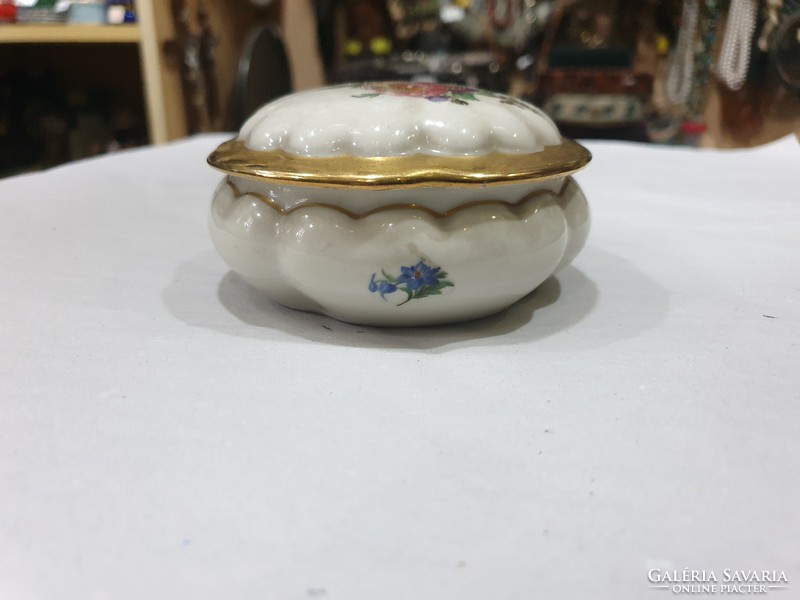 Régi német porcelán bonbonier 