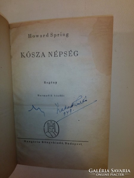 Howard Spring: Kósza népség