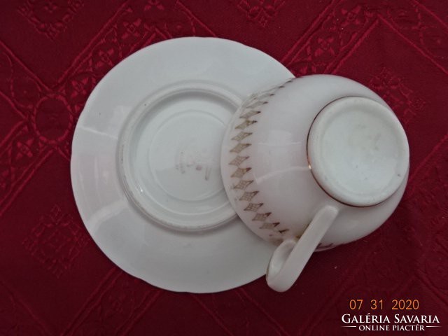 Czechoslovak porcelain, coffee set for two. He has!