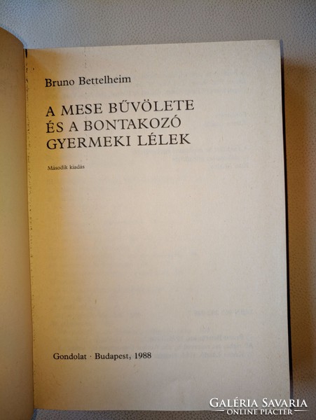 Bruno Bettelheim: A mese bűvölete és a bontakozó gyermeki lélek  (1988)