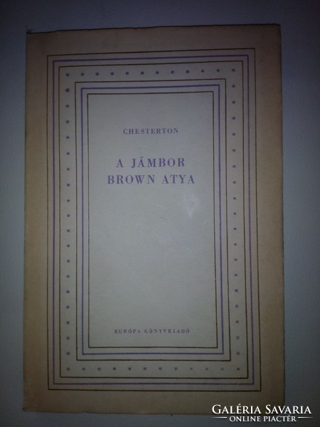  G. K. Chesterton: A jámbor Brown atya (1958)
