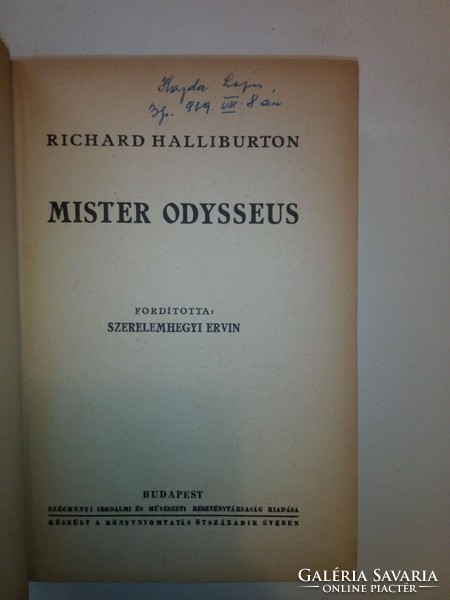 Richard Halliburton: Mister Odysseus 